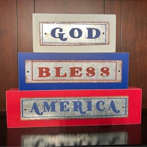 “God Bless America” Trio